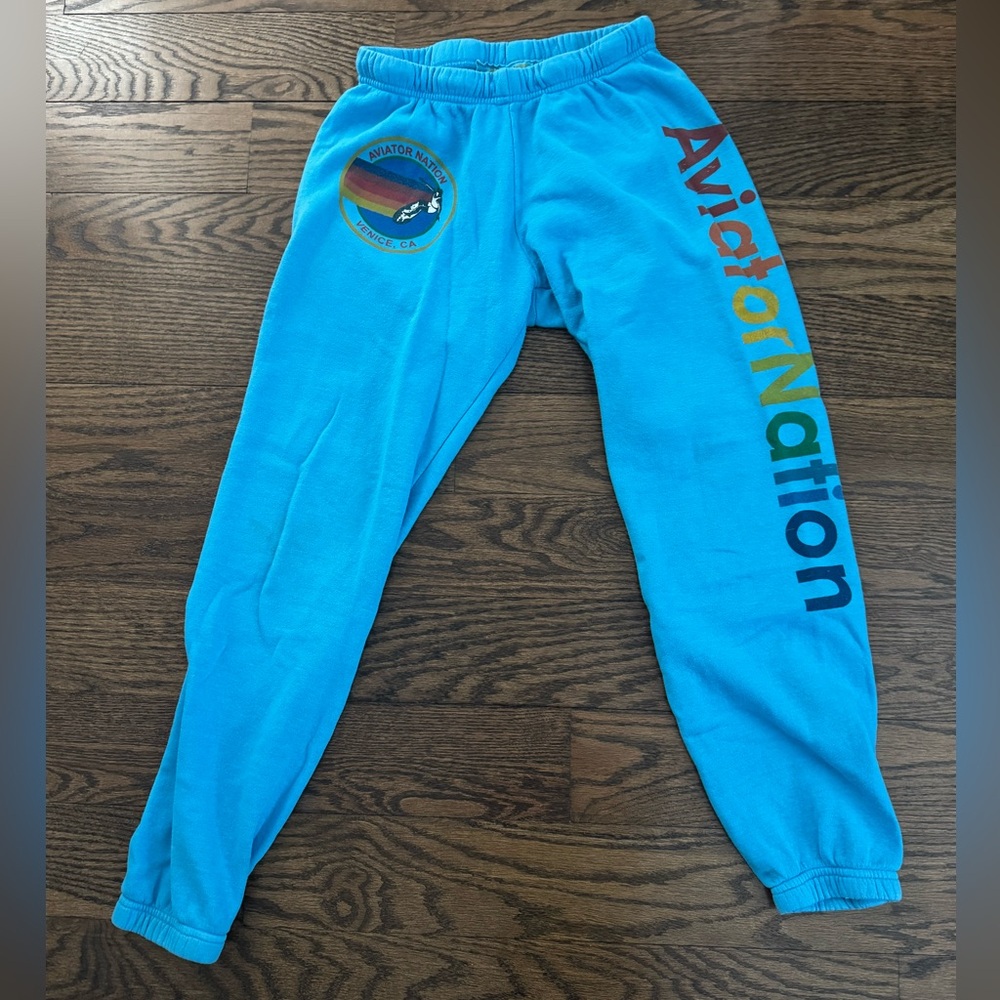 Aviator Nation Blue Sweatpants Size M